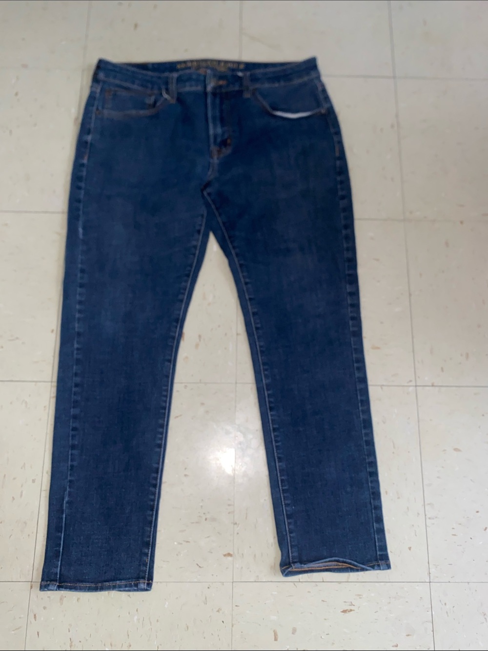 Men's  Blue Denim Jeans -SKINNY 34 X30 Extreme flex American Eagle